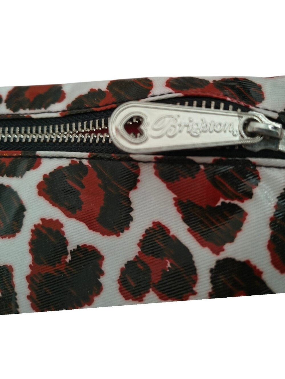 Brighton Coated Leopard Print Wristlet/Clutch - Picture 7 of 8